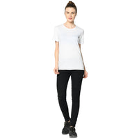 Vimal Jonney White Color  Tshirt For Women