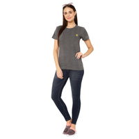 Vimal Jonney Grey Color T-shirt For Women