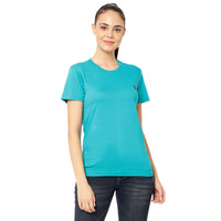 Vimal Jonney Light Blue Color T-shirt For Women