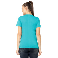 Vimal Jonney Light Blue Color T-shirt For Women