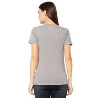 Vimal Jonney Silver Color T-shirt For Women