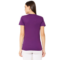 Vimal Jonney Purple Color T-shirt For Women