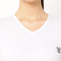 Vimal Jonney White Color T-shirt For Women